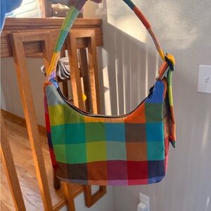 BAGGU Madras Mini Shoulder Bag